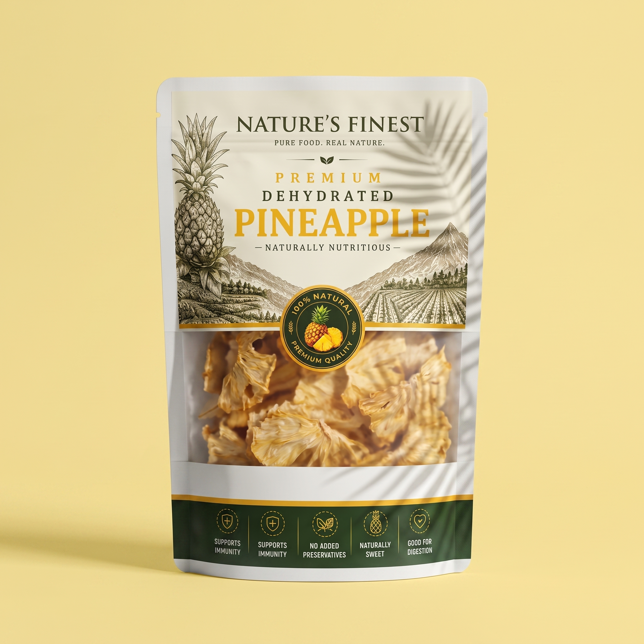 Dehydrated Pineapple alternate view