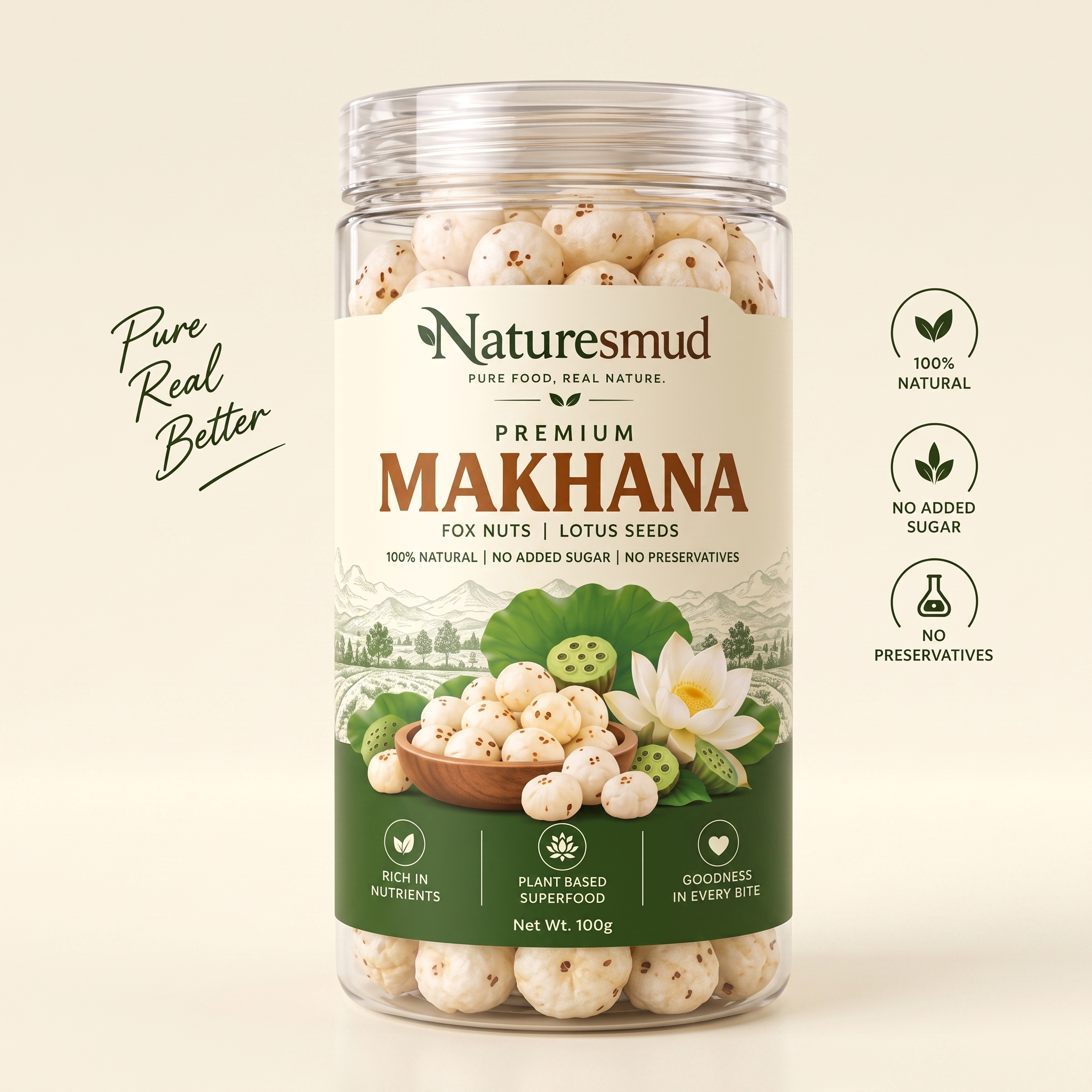 Makhana (Fox Nuts) — Lifestyle & Studio View #4