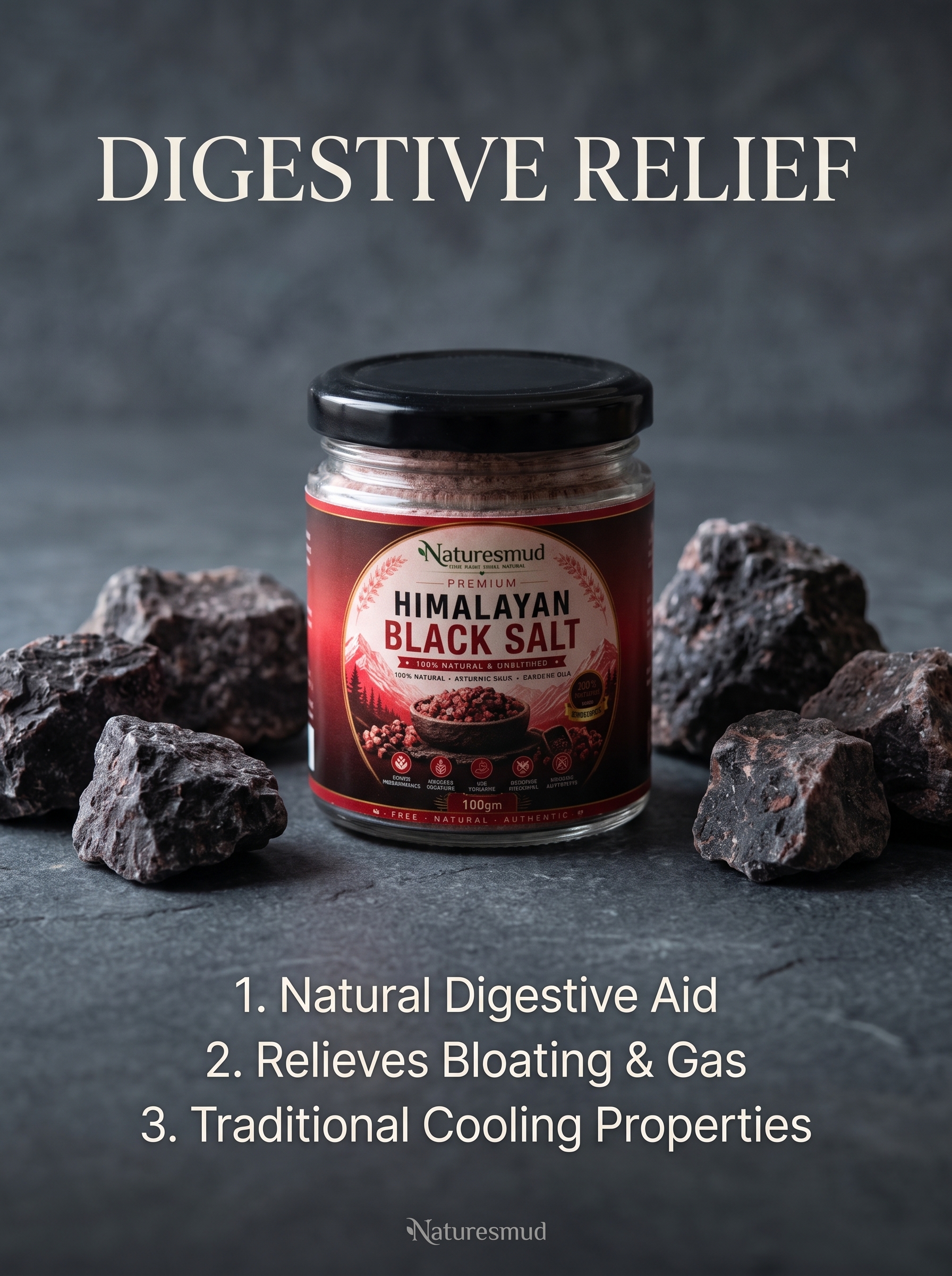 Himalayan Black Salt (Bire Noon)