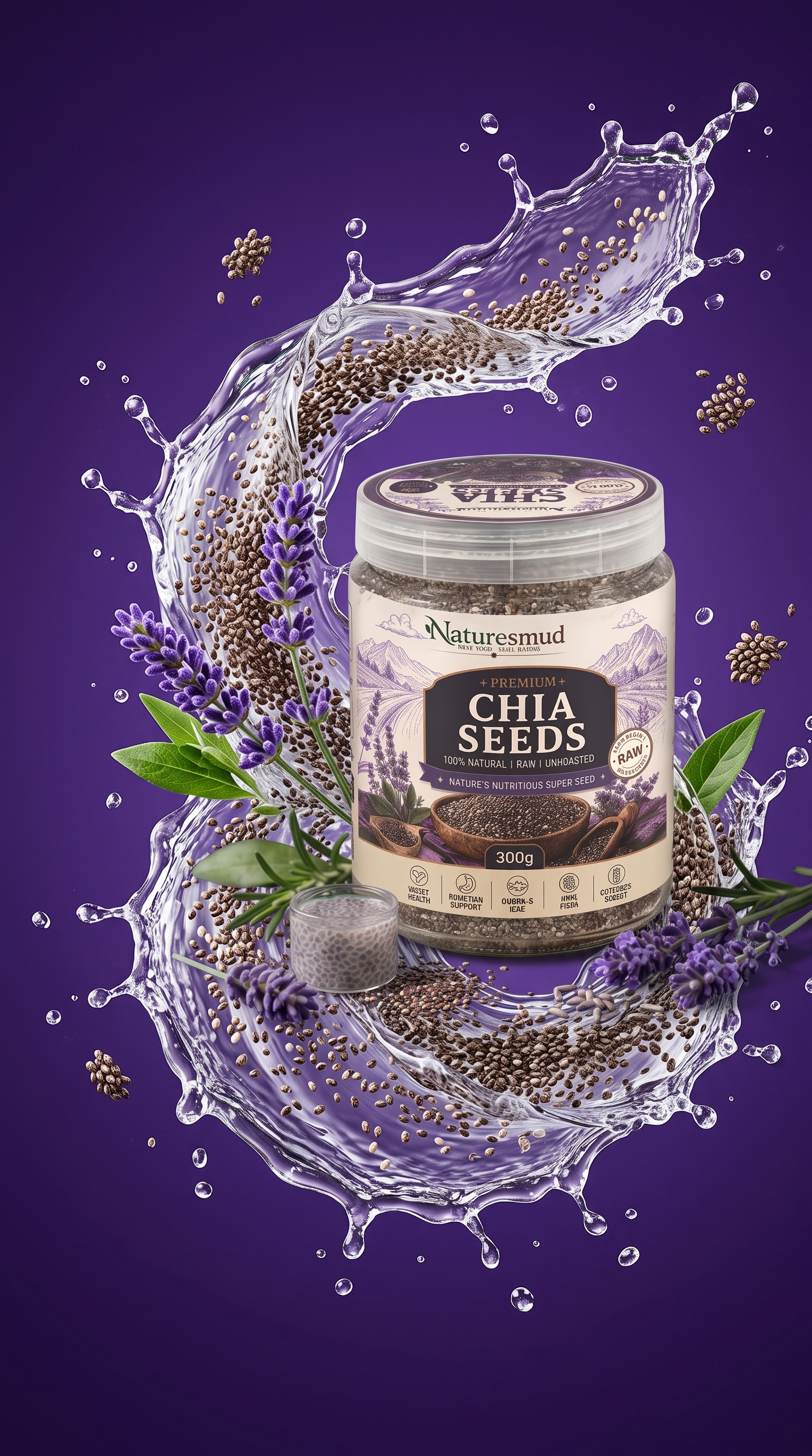 Chia Seeds - Official Product Poster