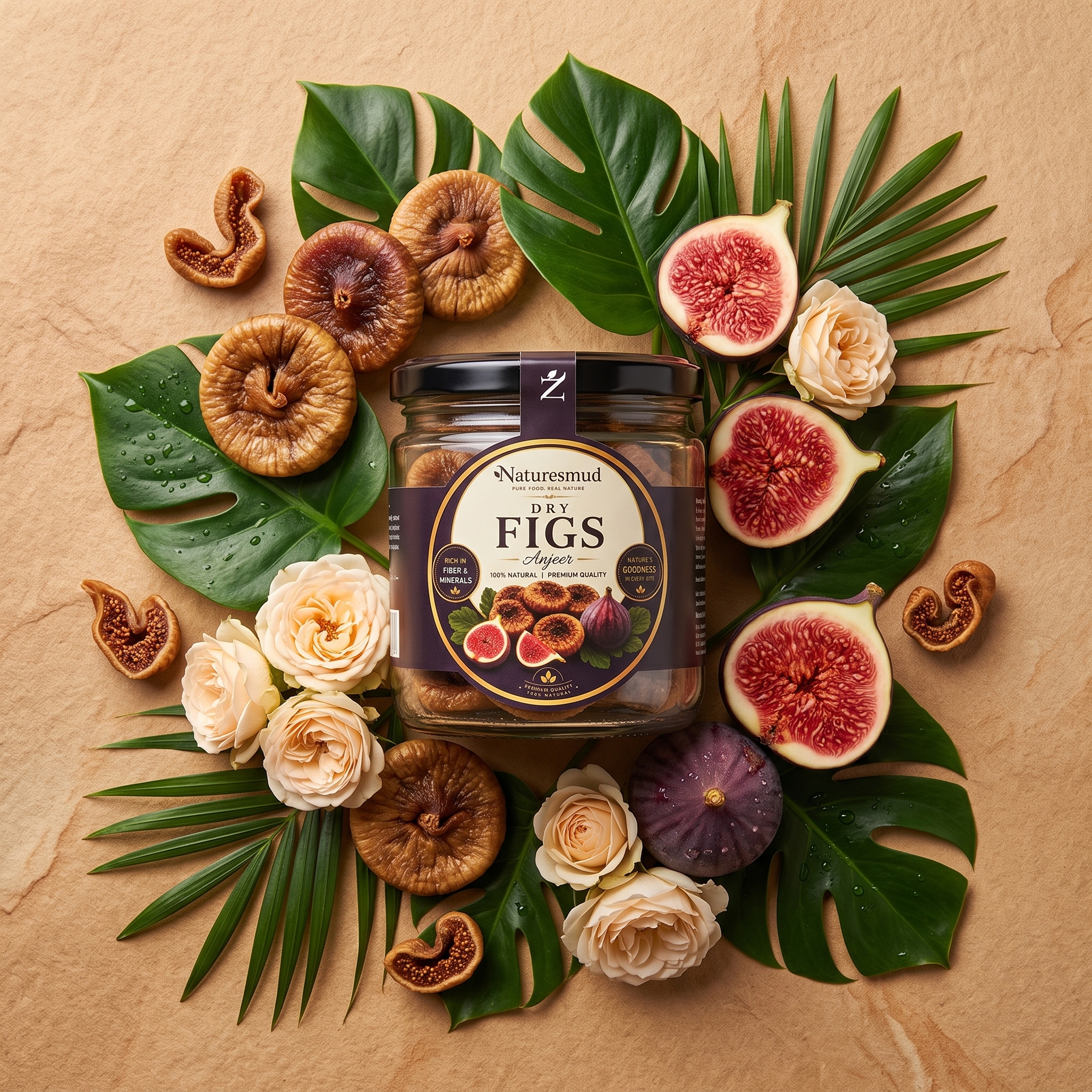 Dry Figs (Anjeer) - Official Product Poster